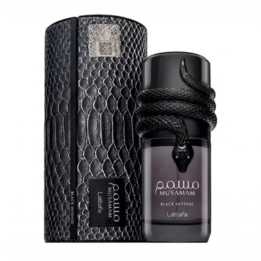 Musamam Black Intense — Lattafa caja